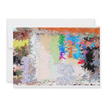 Abstract Liquid Design, add your text Custom Invitation