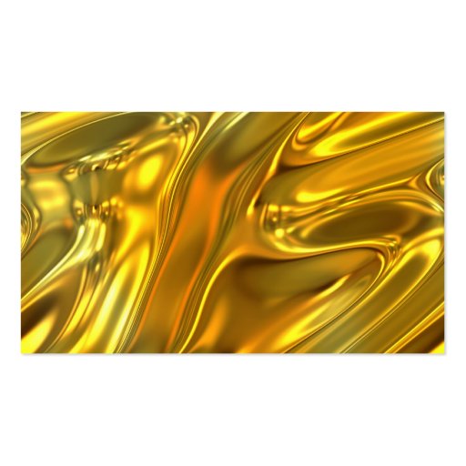 Abstract Liquid Gold Business Cards