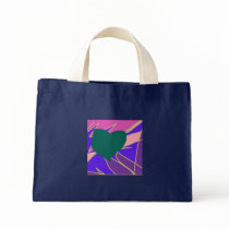 Abstract Love Heart bags by eelkat Abstract Love Heart bags