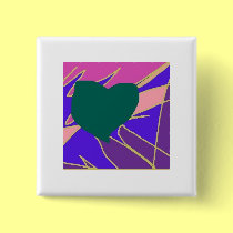 Abstract Love Heart buttons