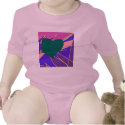 Abstract Love Heart t-shirts