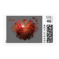 Abstract Love Stamps stamps
