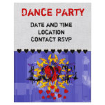 Abstract Love Valentine Flyer Design