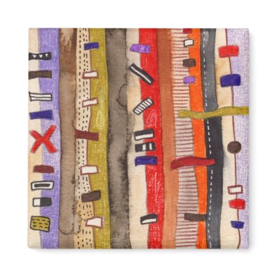 Abstract Fridge Magnet by ShouShou