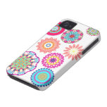 Abstract mandala floral pattern iphone cases iPhone 4 covers