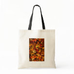 Abstract Maple and beech leaves Bag