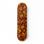 Abstract Maple and beech leaves Skate Board Decks