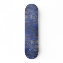 Abstract Marsh at dawn covered with hoar-frost Skate Decks