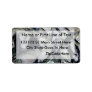 Abstract mason like background, customize it! address label