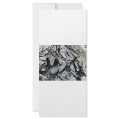 Abstract mason like background, customize it! rack cards by SusansZooCrew
