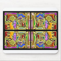 ABSTRACT MELANGE mousepads