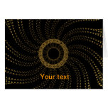 Abstract Melody flower Greeting Cards