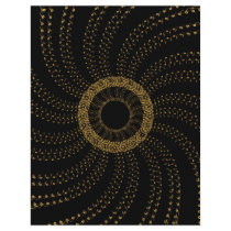 Abstract Melody flower Flyer Design