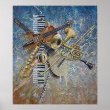 Abstract Melody print