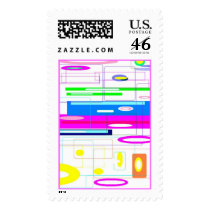 ABSTRACT MESSAGE STAMP