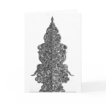 Abstract mirror design cards by kwaraw Abstract mirror design cards