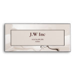 abstract mocha Business Envelope