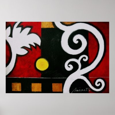  Canvas Paintings on Abstract Modern Art Canvas Painting Poster From Zazzle Com