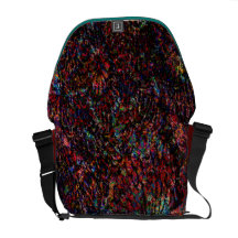 Abstract Modern Art Digital Floral Painting Commuter Bags