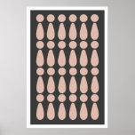 Abstract Modern Retro poster
