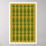 Abstract Modern Retro poster