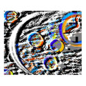 Abstract Moon Poster posters by 3DMOONMAN Abstract Moon Poster posters