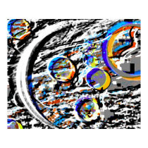 Abstract Moon Poster posters by 3DMOONMAN Abstract Moon Poster posters