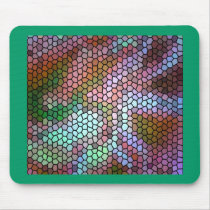 Abstract Mosaic Mousepad
