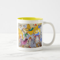 abstract mugs