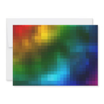 Abstract Multicolor Square Design invitations by mahesh14 Abstract Multicolor Square Design invitations