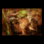 Abstract Mushrooms posters