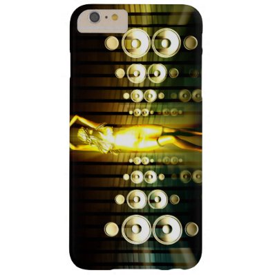 Abstract Music Dance Background for a Music Event Barely There iPhone 6 Plus Case