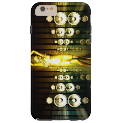 Abstract Music Dance Background for a Music Event Tough iPhone 6 Plus Case
