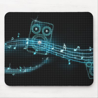 Abstract music mousepad by WinMaster