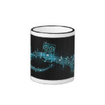 Abstract music mug