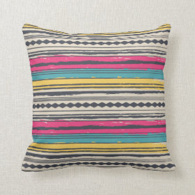 Abstract Navajo Design 1 Pillows