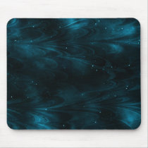 Abstract Nebula Texture - Blue Mousepads