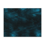 Abstract Nebula Texture - Blue Post Card