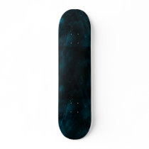 Abstract Nebula Texture - Blue Skateboard Decks