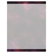 Abstract Nebula Texture - Pink Custom Letterhead