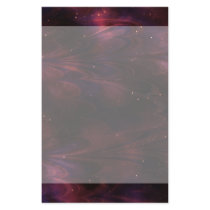 Abstract Nebula Texture - Pink Custom Stationery