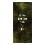 Abstract Nebula Texture - Yellow Rack Card Design