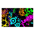Abstract neon splatter modern canvus poster posters by 88moonunit Abstract neon splatter modern canvus poster posters