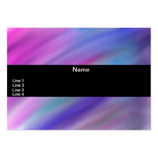 Abstract number 12 business cards (front side)