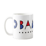 Abstract Obama 2008 Coffee Mugs