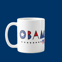 Abstract Obama Pic 2008 mugs