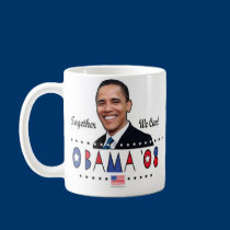 Abstract Obama Pic 2008 mugs