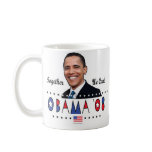 Abstract Obama Pic 2008 Coffee Mugs