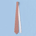 Abstract Olive and Onion Pattern Holiday Tie