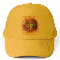 Abstract-Om 1 hats by Deepsy Abstract-Om 1 hats